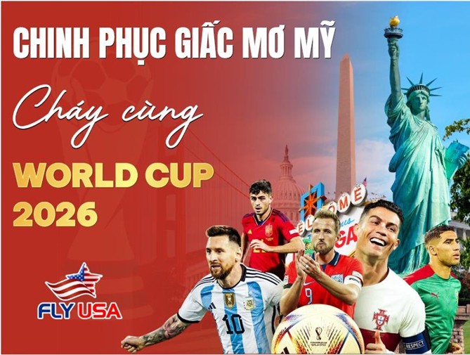 Tour Mỹ: World Cup 2026 – Bờ Đông Hoa Kỳ 10N9Đ