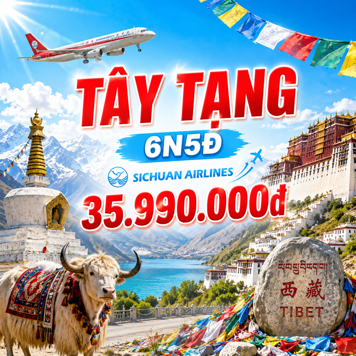 TÂY TẠNG 6N5Đ