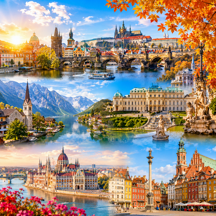 Séc – Áo – Slovakia – Hungary – Ba Lan 10N9Đ