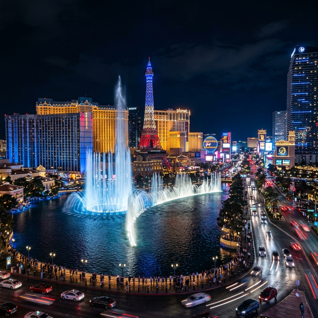 Las Vegas - Rực rỡ không khí lễ hội cuối năm