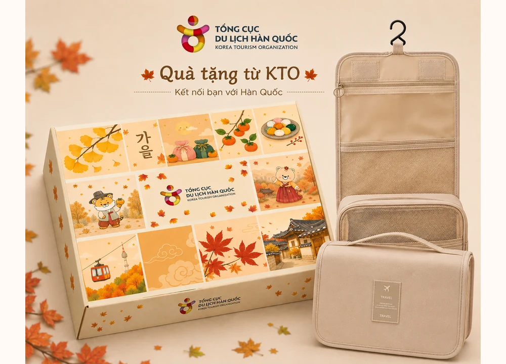 Quà tặng KTO khi đăng ký tour Hàn Quốc tại HanoiSkyTours
