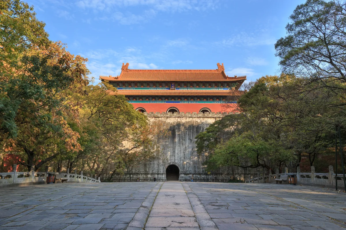 Phương Thành Minh Lâu cổ kính Minh Hiếu Lăng Nam Kinh